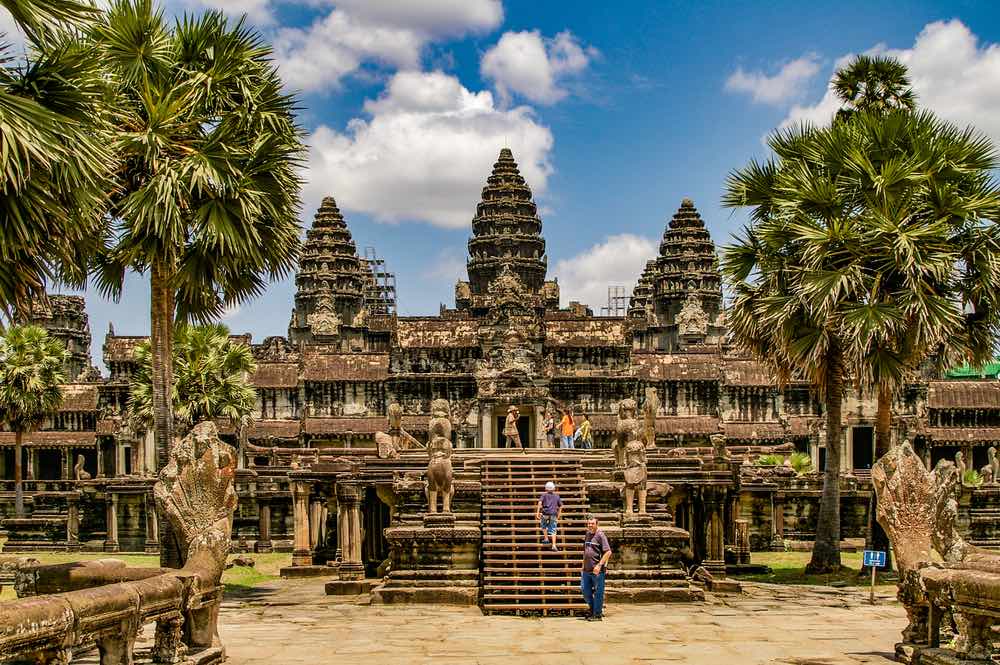 Overzicht van de Angkor Wat Tempels